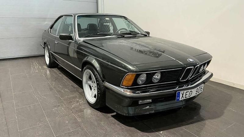 Begagnad BMW 635 286 HK (210 kW) 1985 Mörkgrön Sportkupé