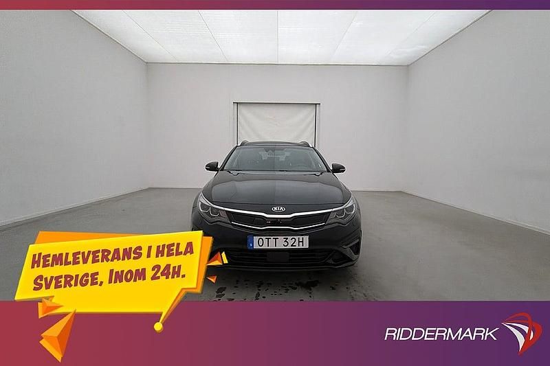 Begagnad Kia Optima Hybrid Sport 2020 Svart Sedan