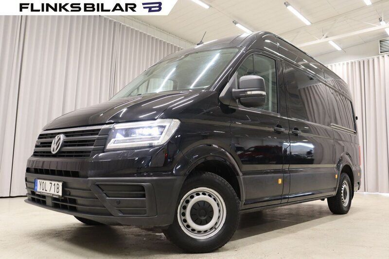 Svart (deep black pärleffekt) Begagnad 2020 VW Crafter Van | 299 900 kr - Bild 1/4