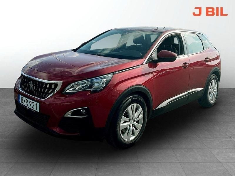 Röd Begagnad 2018 Peugeot 3008 Active SUV | 159 900 kr (Marknadspris) - Bild 1/4