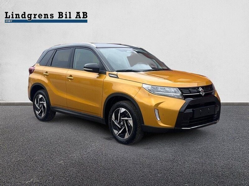 Gul/svart Ny 2024 Suzuki Vitara SUV | 348 800 kr (Marknadspris) - Bild 1/4