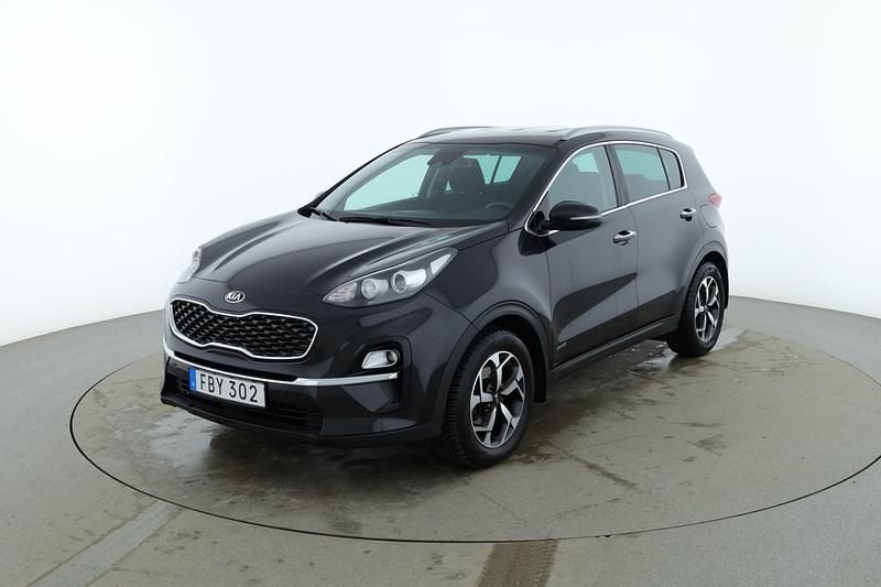 Svart Begagnad 2018 Kia Sportage Advance SUV | 225 000 kr (Marknadspris) - Bild 1/4
