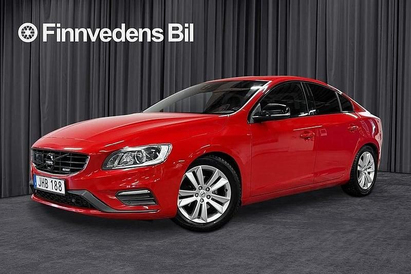 Röd Begagnad 2014 Volvo S60 Business Edition Sedan | 169 000 kr (Marknadspris) - Bild 1/4