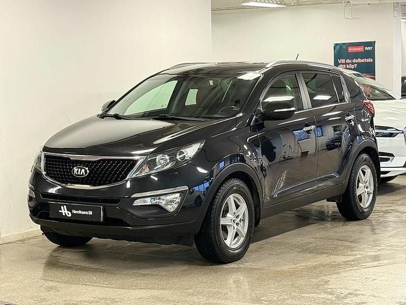Svart Begagnad 2014 Kia Sportage Comfort SUV | 99 900 kr (Marknadspris) - Bild 1/4