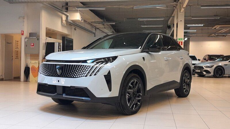 Vit Ny 2025 Peugeot 3008 GT SUV | 449 800 kr (Dyr) - Bild 1/4