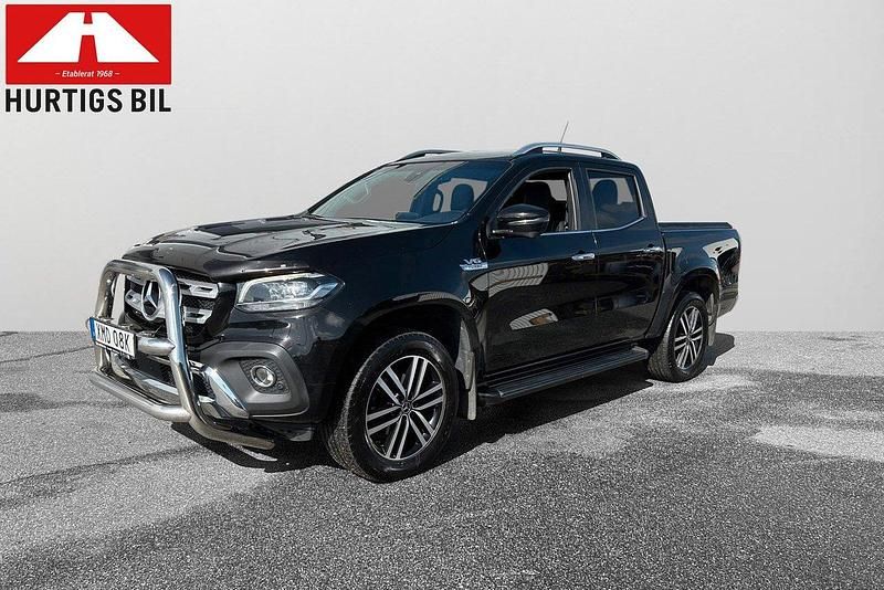 Svart Begagnad 2019 Mercedes X350 Pickup | 337 375 kr (Lite dyr) - Bild 1/4
