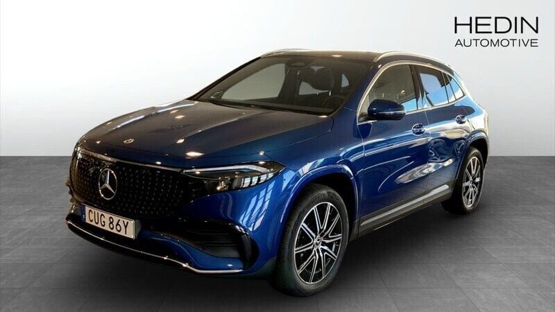 Blå (blue) Begagnad 2024 Mercedes EQA300 SUV | 519 900 kr - Bild 1/4