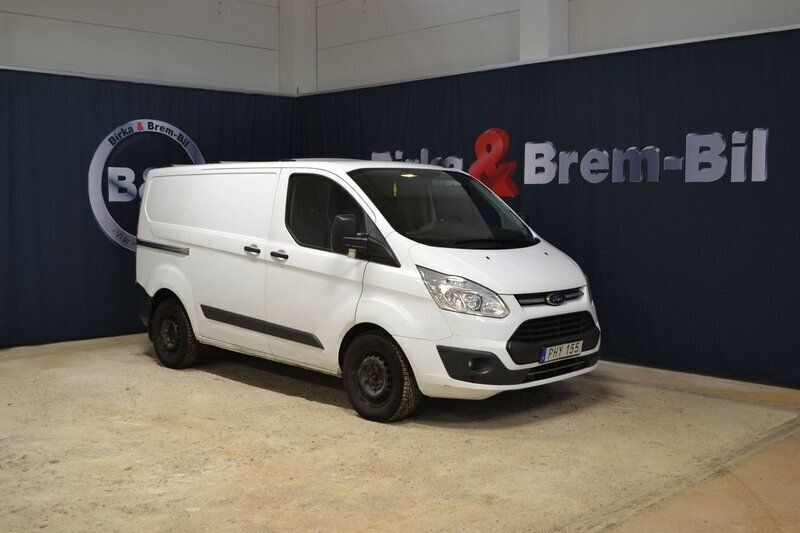 Vit Begagnad 2017 Ford Transit Custom Van | 130 000 kr (Marknadspris) - Bild 1/4