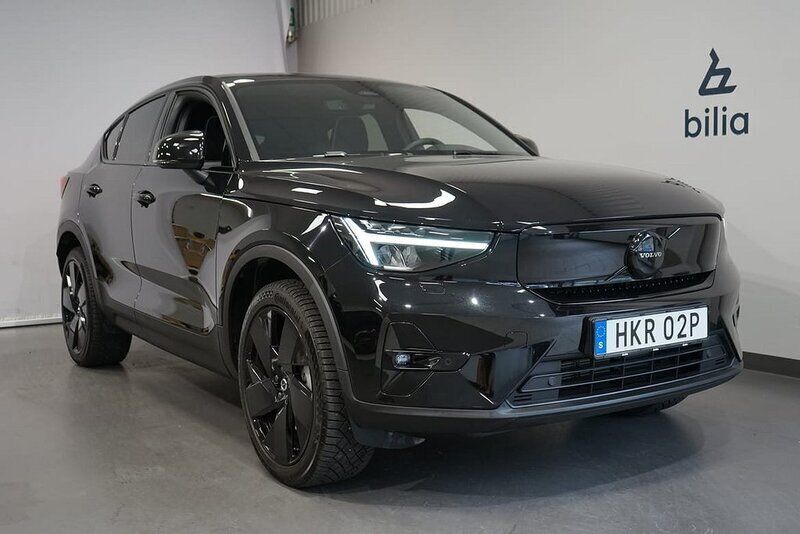 Svart Begagnad 2024 Volvo EC40 Performance SUV | 569 900 kr (Dyr) - Bild 1/3