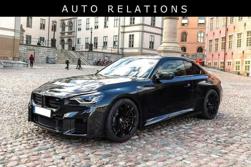 Begagnad BMW M2 Exclusive 460 HK (338 kW) 2024 Svart saphire Sportkupé