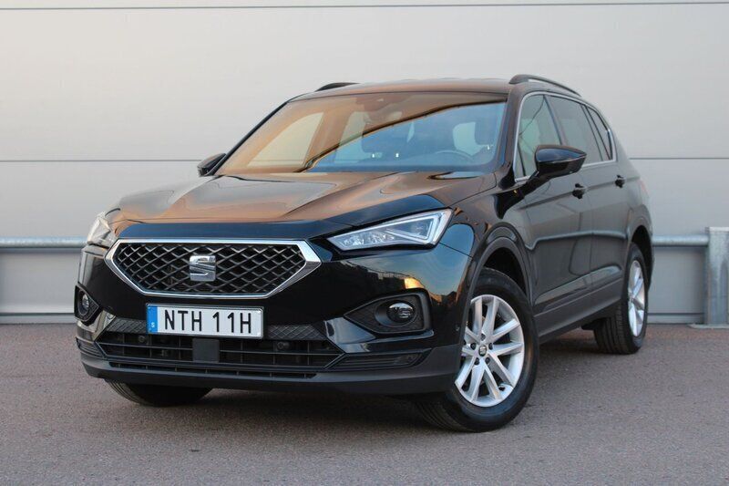 Svart Begagnad 2019 Seat Tarraco Beats SUV | 209 800 kr (Marknadspris) - Bild 1/4