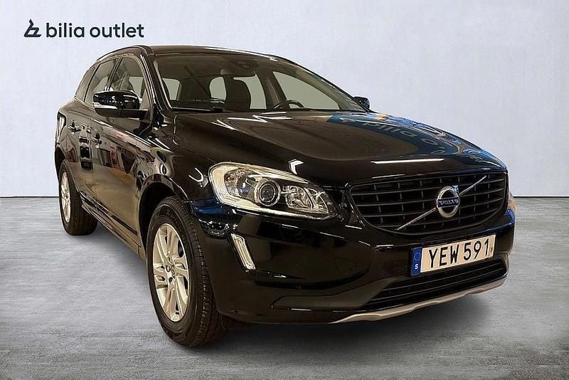 Begagnad Volvo XC60 Kinetic 150 HK (110 kW) 2016 Svart SUV