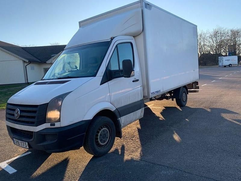 Vit Begagnad 2012 VW Crafter Van | 139 900 kr (Marknadspris) - Bild 1/4