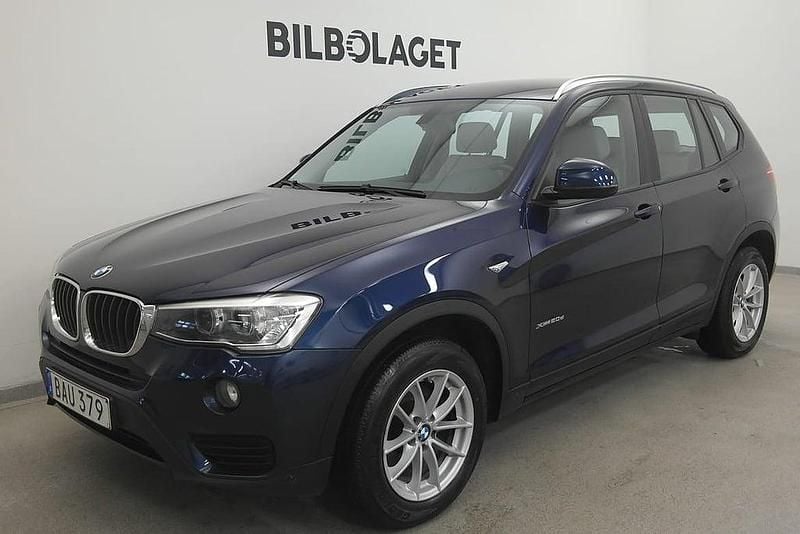 Blå Begagnad 2015 BMW X3 SUV | 179 800 kr (Marknadspris) - Bild 1/4