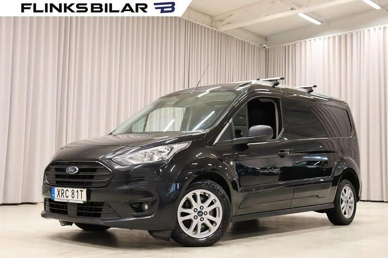 Svart (svart metallic) Begagnad 2023 Ford Transit Van | 239 700 kr (Marknadspris) - Bild 1/4