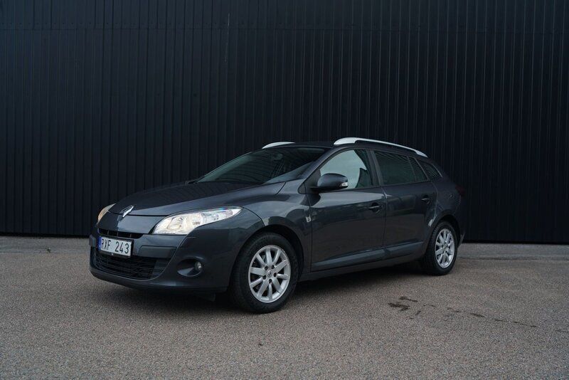 Mörkgrå Begagnad 2010 Renault Mégane GrandTour Kombi | 46 900 kr (Marknadspris) - Bild 1/4