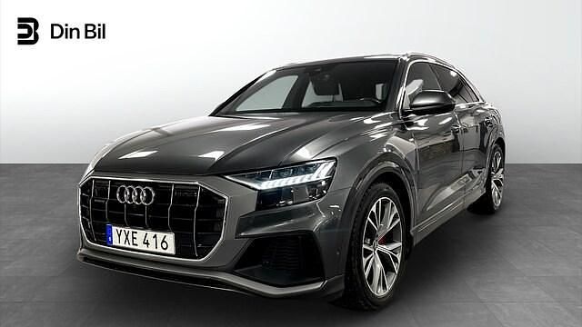 Grå Begagnad 2018 Audi Q8 S-Line SUV | 649 000 kr (Dyr) - Bild 1/4