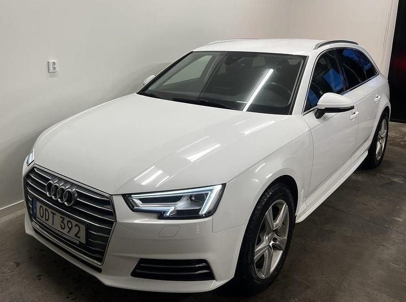 Vit Begagnad 2017 Audi A4 Proline Kombi | 127 900 kr (Marknadspris) - Bild 1/4