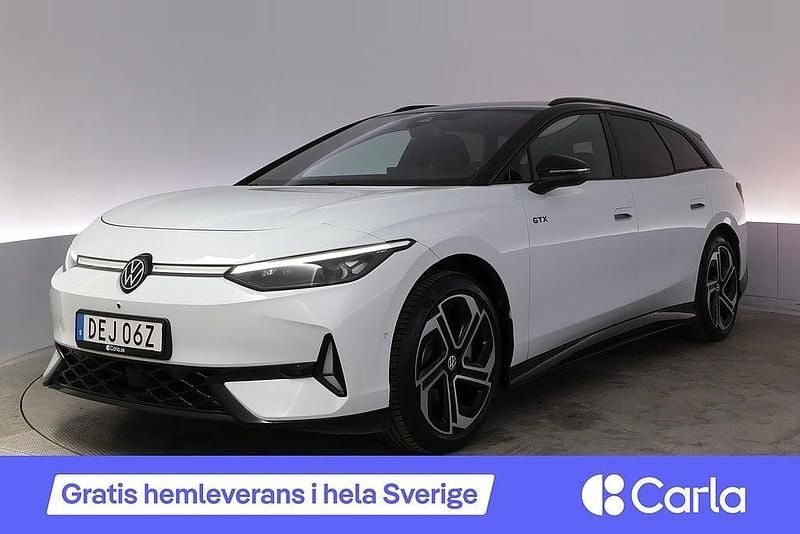 Begagnad VW ID.7 GTX 250 kW (340 HK) 2025 Vit Kombi