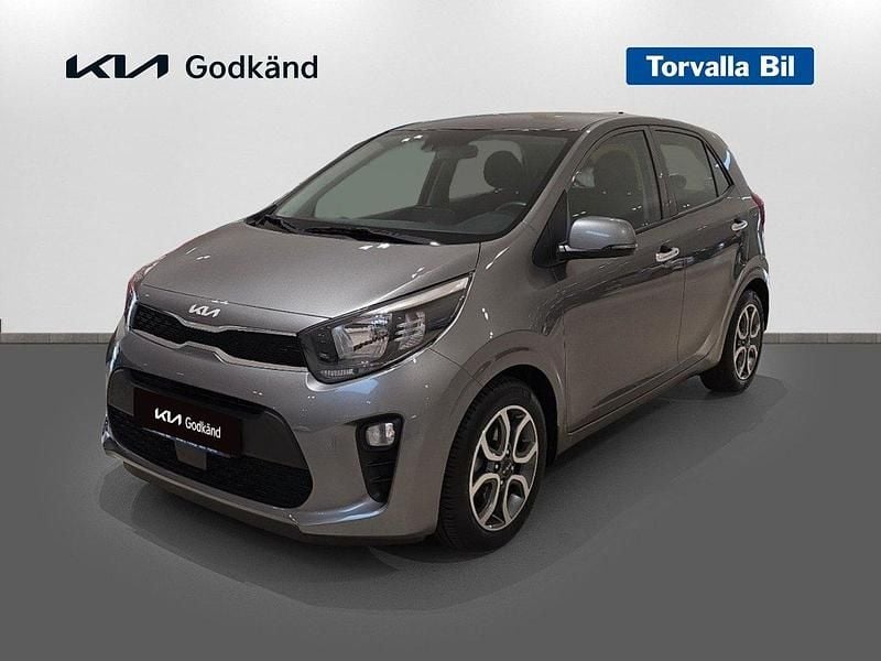 Grå Begagnad 2023 Kia Picanto Advance Halvkombi | 189 900 kr (Lite dyr) - Bild 1/4
