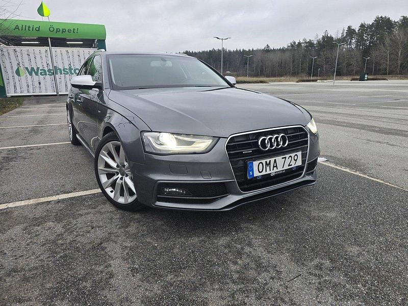Grå Begagnad 2015 Audi A4 S-Line Kombi | 147 000 kr (Superpris) - Bild 1/4