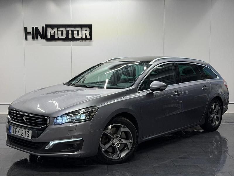 Grå Begagnad 2014 Peugeot 508 Kombi | 134 900 kr - Bild 1/4