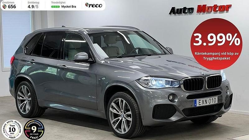 Grå Begagnad 2015 BMW X5 M Sport SUV | 289 900 kr (Bra pris) - Bild 1/3
