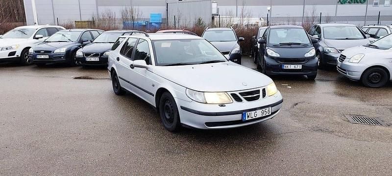 Begagnad Saab 9-5 Linear 150 HK (110 kW) 2005 Grå Kombi