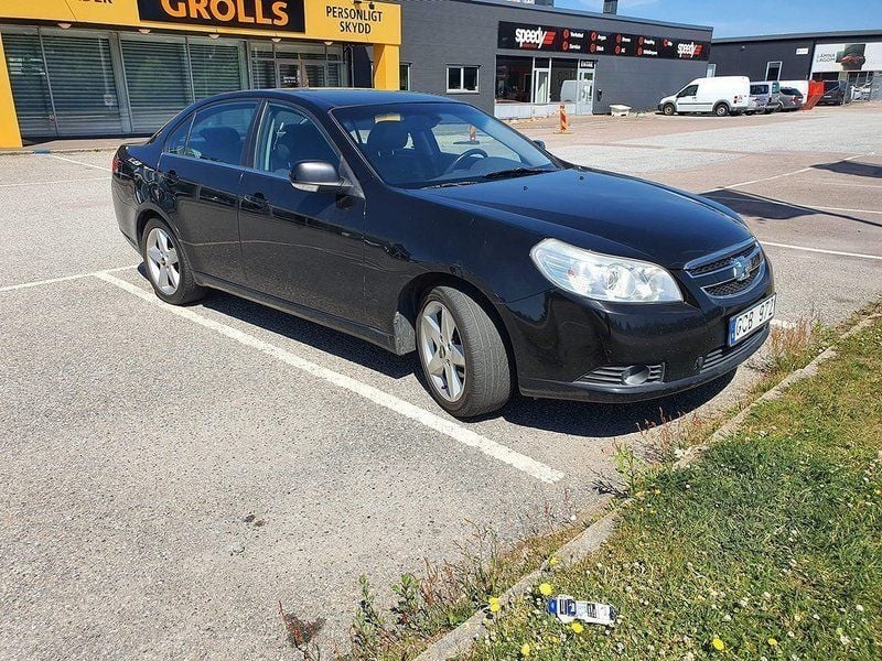 Begagnad Chevrolet Epica 144 HK (105 kW) 2006 Svart Sedan