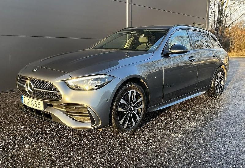 Begagnad Mercedes C300e AMG 204 HK (150 kW) 2021 Grå Kombi