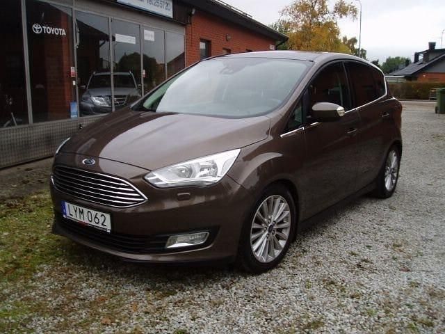 Brun Begagnad 2015 Ford C-MAX Titanium Minibuss | 89 500 kr (Marknadspris) - Bild 1/4