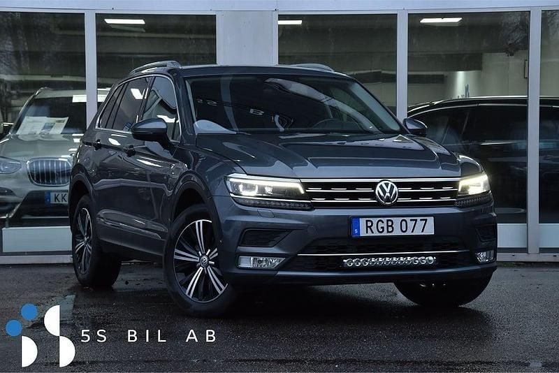 Silver Begagnad 2016 VW Tiguan GT SUV | 224 900 kr (Marknadspris) - Bild 1/4