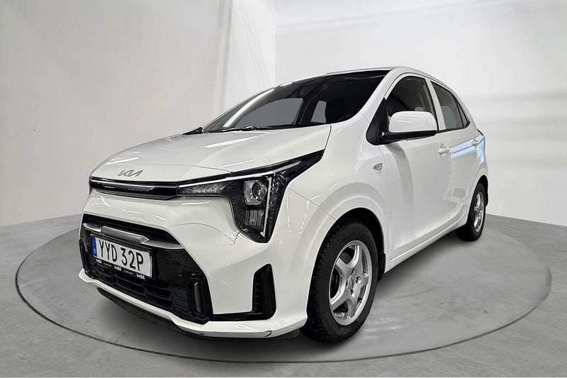 Vit Begagnad 2025 Kia Picanto Halvkombi | 129 000 kr (Superpris) - Bild 1/4