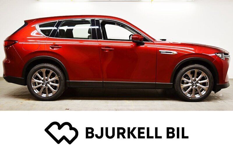 Soul red crystal metallic Ny 2024 Mazda CX-60 Exclusive-Line SUV | 529 900 kr (Superpris) - Bild 1/4