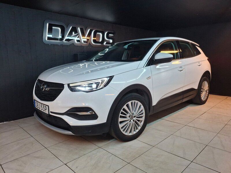 Vit Begagnad 2019 Opel Grandland X Dynamic SUV | 154 900 kr (Marknadspris) - Bild 1/4