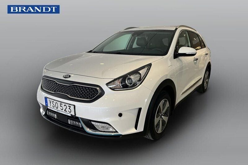 Vit Begagnad 2019 Kia Niro SUV | 184 900 kr (Marknadspris) - Bild 1/4