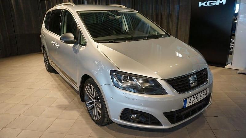 Silver Begagnad 2019 Seat Alhambra 4Drive Minibuss | 297 000 kr (Dyr) - Bild 1/4