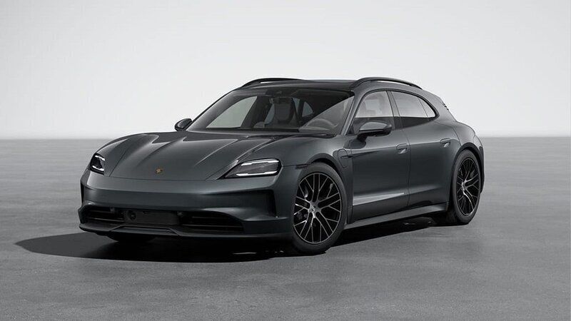 Grå Ny 2024 Porsche Taycan Sport Turismo Sedan | 1 464 900 kr (Dyr) - Bild 1/4