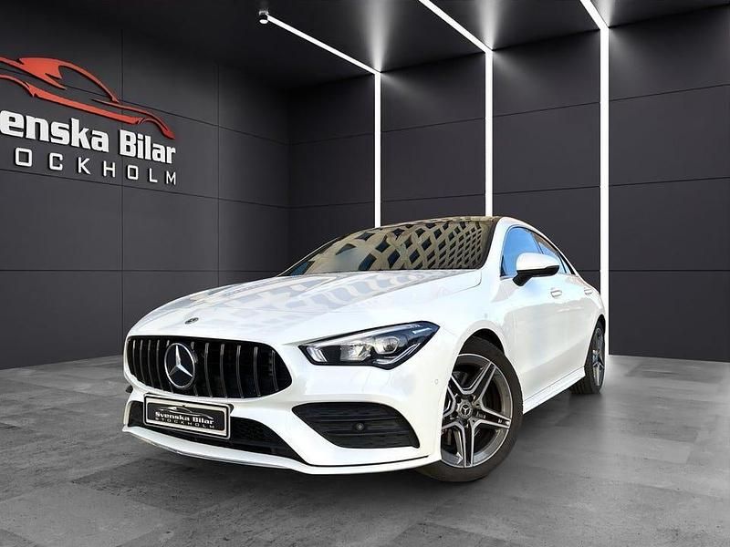 Begagnad Mercedes CLA200 AMG 163 HK (119 kW) 2019 Vit Sportkupé