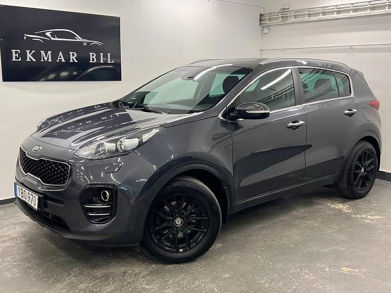 Begagnad Kia Sportage Advance 116 HK (85 kW) 2016 Grå SUV