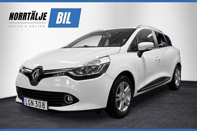 Vit Begagnad 2015 Renault Clio GrandTour Kombi | 84 900 kr (Marknadspris) - Bild 1/3