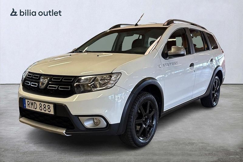 Vit Begagnad 2017 Dacia Logan MCV Stepway Kombi | 74 900 kr (Dyr) - Bild 1/3