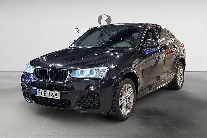 Svart Begagnad 2015 BMW X4 M Sport SUV | 189 900 kr (Marknadspris) - Bild 1/3