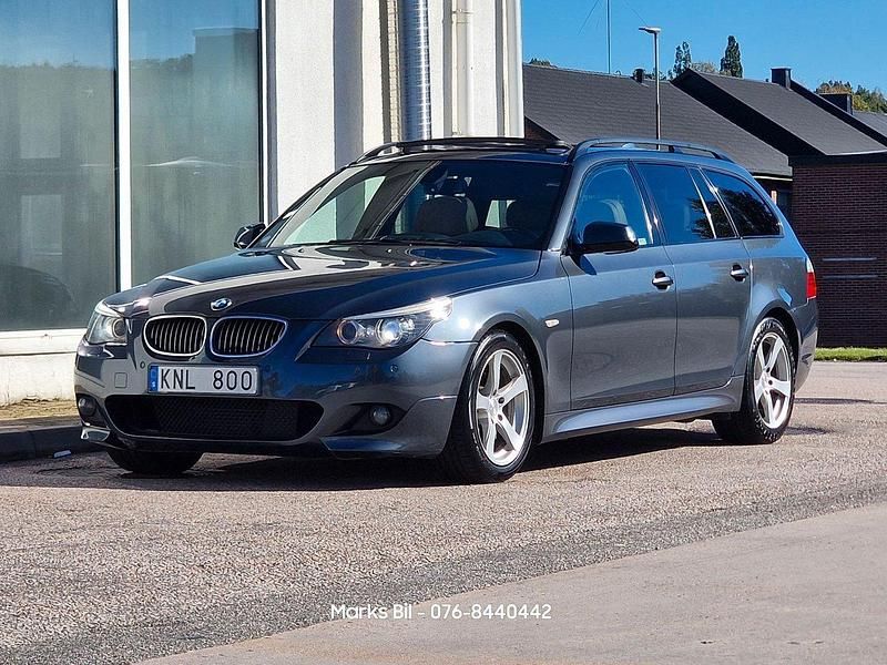 Grå Begagnad 2009 BMW 535 M Sport Kombi | 139 900 kr - Bild 1/4