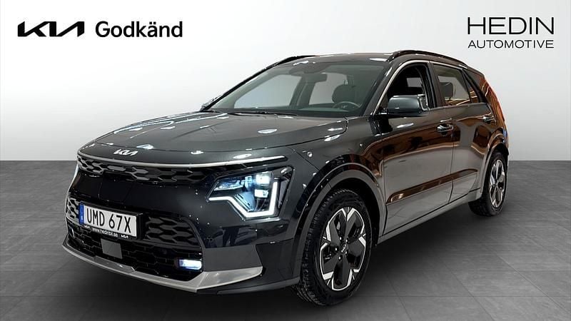Grå Begagnad 2022 Kia e-Niro SUV | 309 900 kr (Lite dyr) - Bild 1/4