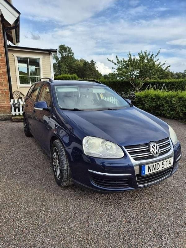 Blå Begagnad 2008 VW Golf VI Kombi | 25 000 kr (Bra pris) - Bild 1/4