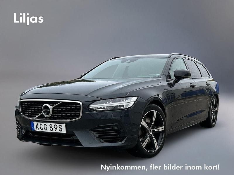 Grå Begagnad 2019 Volvo V90 R-Design Kombi | 399 000 kr (Marknadspris) - Bild 1/3