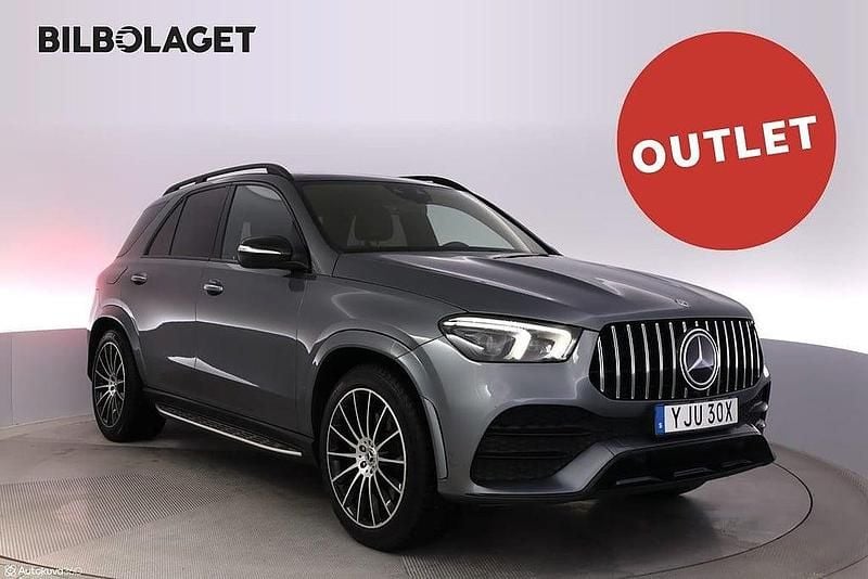 Begagnad Mercedes GLE300 AMG line 248 HK (182 kW) 2019 Grå SUV