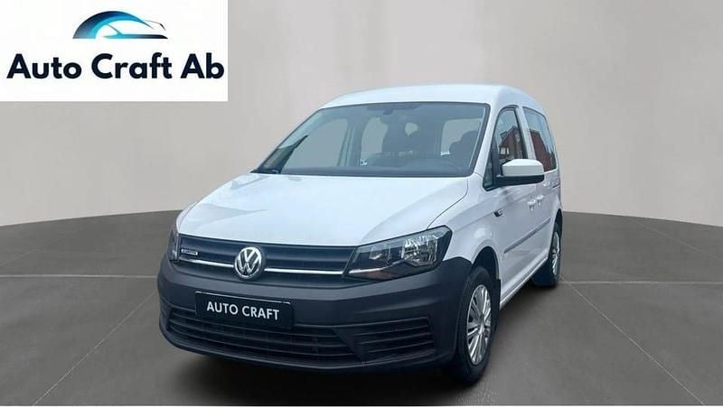 Begagnad VW Caddy 110 HK (80 kW) 2018 Vit Minibuss