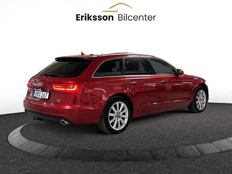 Begagnad Audi A6 204 HK (150 kW) 2014 Röd Kombi